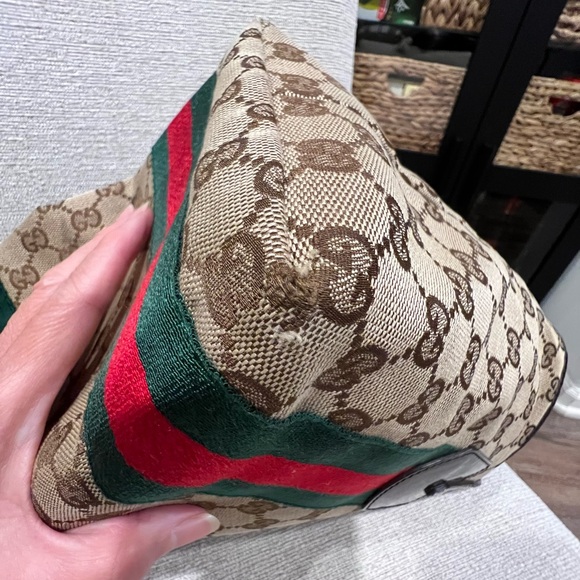 Gucci Sherry line Beige and Brown Tote Bag - Picture 9 of 12